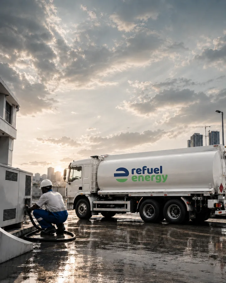 Refuel Energy Limited coordinating energy delivery at an operational facility